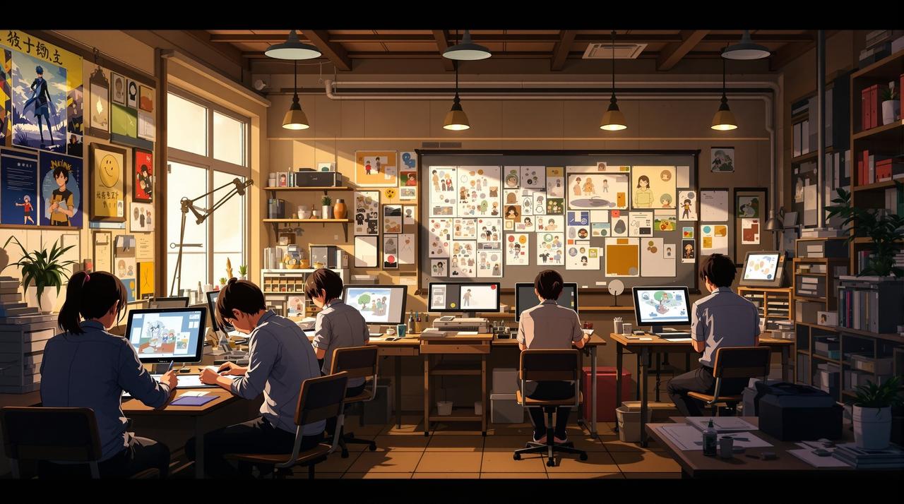 里番动画 - 动画制作幕后:一部番剧从分镜到成片的星辰之旅 里番动画精选专题 - 动画制作幕后:一部番剧从分镜到成片的星辰之旅